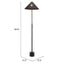 LAMP ZUO CARDO | Floor Llamp | Black | Bronze | Electroplated Steel | Inside | Room Waiting Room Bedroom Decorative Home Interior Decoration Lamp Ilumination Modern Light Kitchen