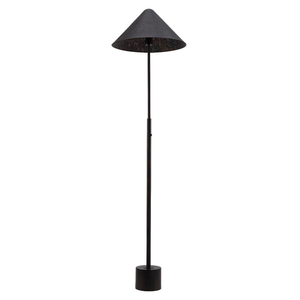 LAMP ZUO CARDO | Floor Llamp | Black | Bronze | Electroplated Steel | Inside | Room Waiting Room Bedroom Decorative Home Interior Decoration Lamp Ilumination Modern Light Kitchen