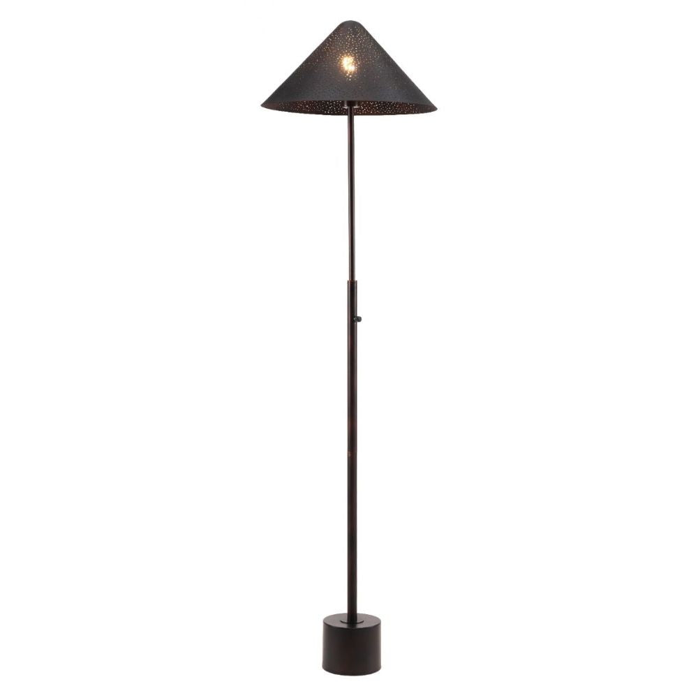 LAMP ZUO CARDO | Floor Llamp | Black | Bronze | Electroplated Steel | Inside | Room Waiting Room Bedroom Decorative Home Interior Decoration Lamp Ilumination Modern Light Kitchen