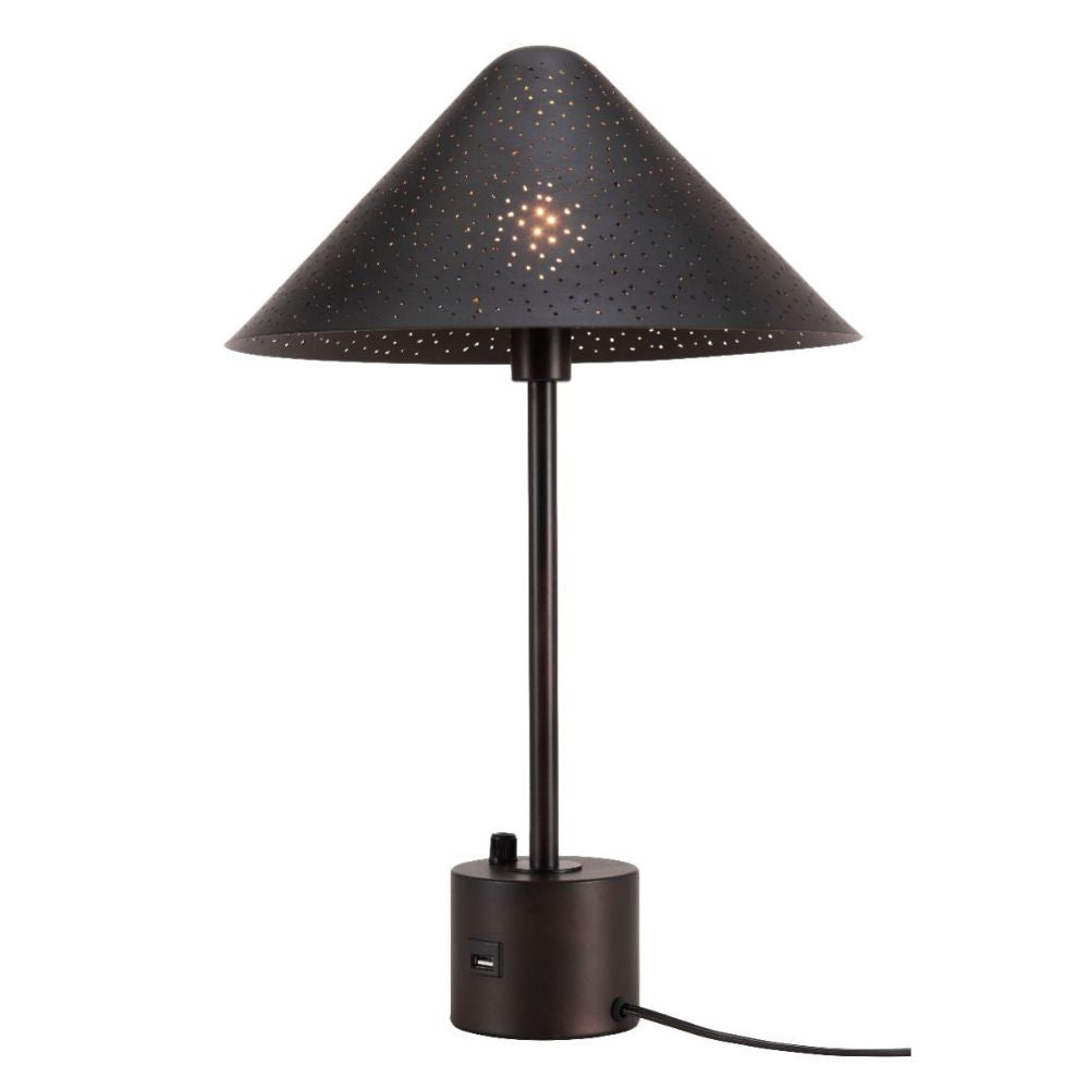 LAMP ZUO CARDO | TABLE LAMP | Black | Bronze | Electroplated Steel | Inside | Room Waiting Room Bedroom Decorative Home Interior Decoration Lamp Ilumination Modern Light Kitchen