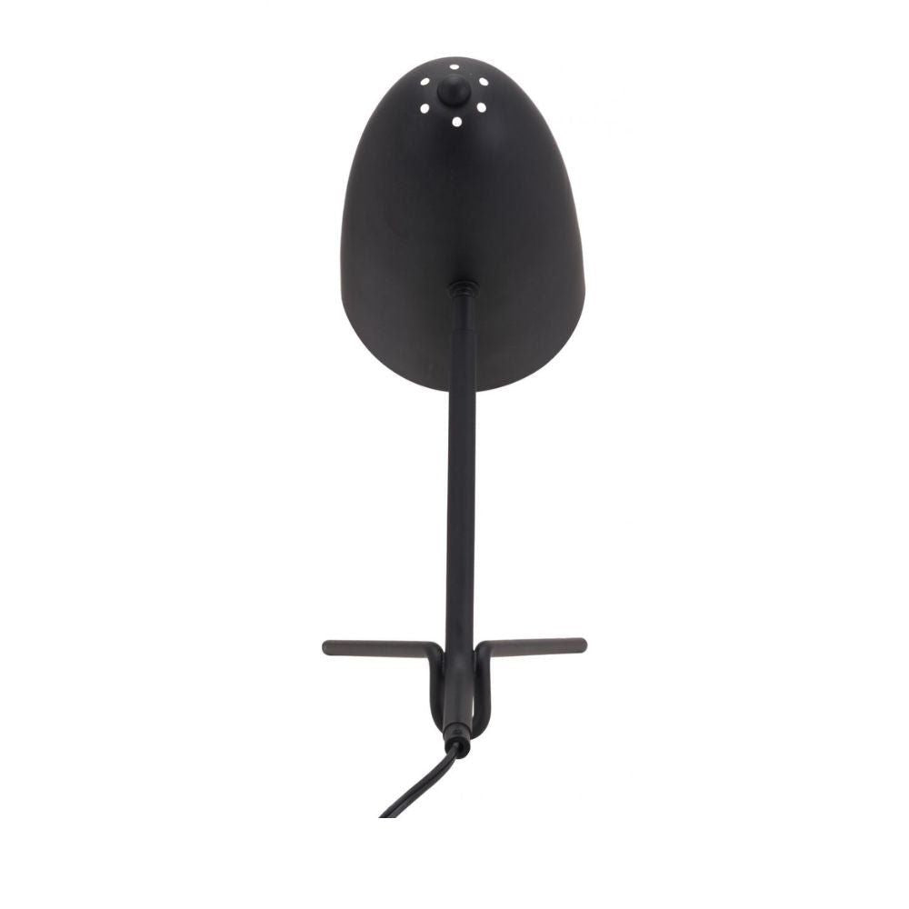 LAMP ZUO JAMISON | Table Lamp for Room | Black | Steel | Inside Bedroom Waiting Room Decorative Room Home Interior Decorative Lamp Lighting Floor Lamp Modern Lamp Light Kitchen Living Room Bedroom