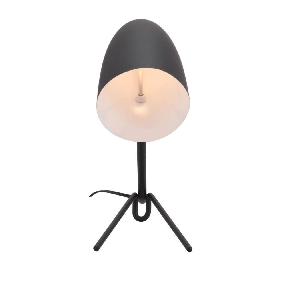 LAMP ZUO JAMISON | Table Lamp for Room | Black | Steel | Inside Bedroom Waiting Room Decorative Room Home Interior Decorative Lamp Lighting Floor Lamp Modern Lamp Light Kitchen Living Room Bedroom