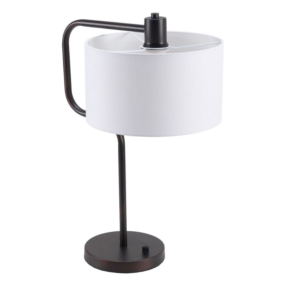 LAMP ZUO MIDDLEMIST | Table Lamp | Black | Bronze | White | Electroplated Steel | Inside | Room Waiting Room Bedroom Decorative Home Interior Decoration Lamp Ilumination Modern Light Kitchen