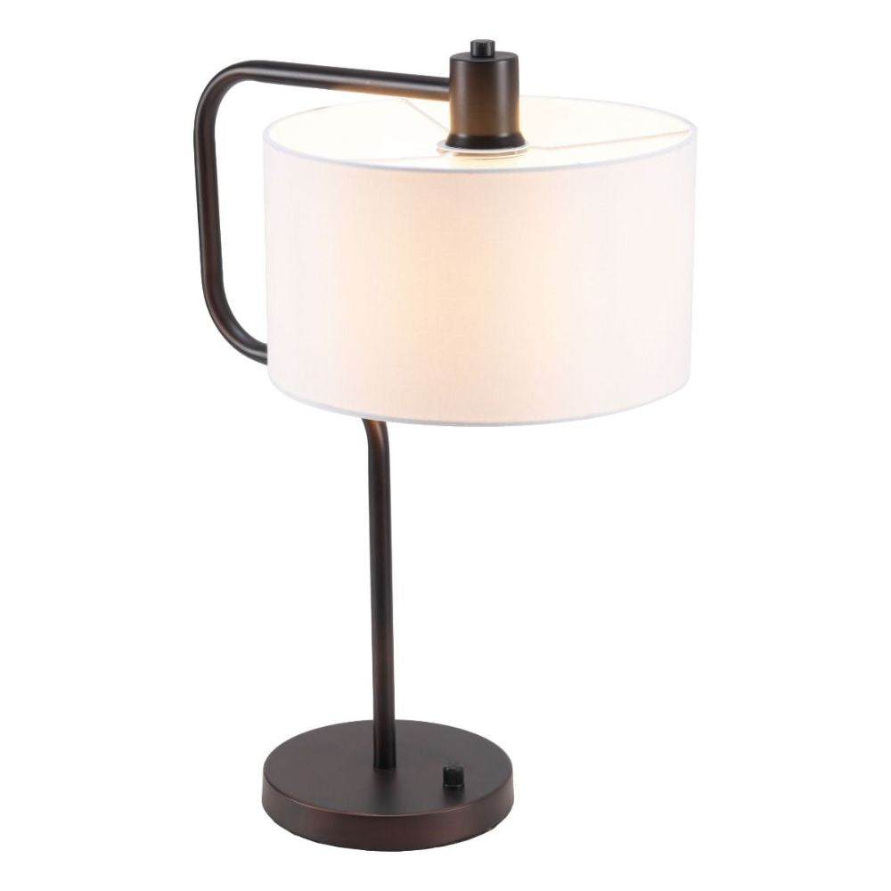 LAMP ZUO MIDDLEMIST | Table Lamp | Black | Bronze | White | Electroplated Steel | Inside | Room Waiting Room Bedroom Decorative Home Interior Decoration Lamp Ilumination Modern Light Kitchen