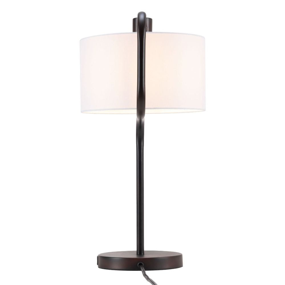 LAMP ZUO MIDDLEMIST | Table Lamp | Black | Bronze | White | Electroplated Steel | Inside | Room Waiting Room Bedroom Decorative Home Interior Decoration Lamp Ilumination Modern Light Kitchen