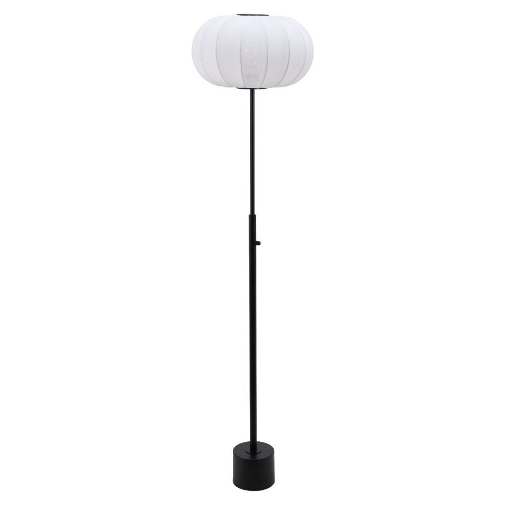 LAMP ZUO WISTERIA | Floor Lamp | Beige | Black | White | Powder Coated Steel | Inside | Room Waiting Room Bedroom Decorative Home Interior Decoration Lamp Ilumination Modern Light Kitchen