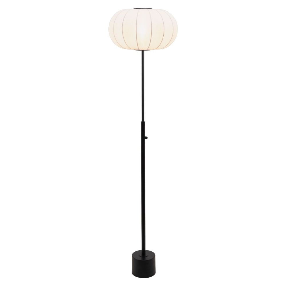 LAMP ZUO WISTERIA | Floor Lamp | Beige | Black | White | Powder Coated Steel | Inside | Room Waiting Room Bedroom Decorative Home Interior Decoration Lamp Ilumination Modern Light Kitchen