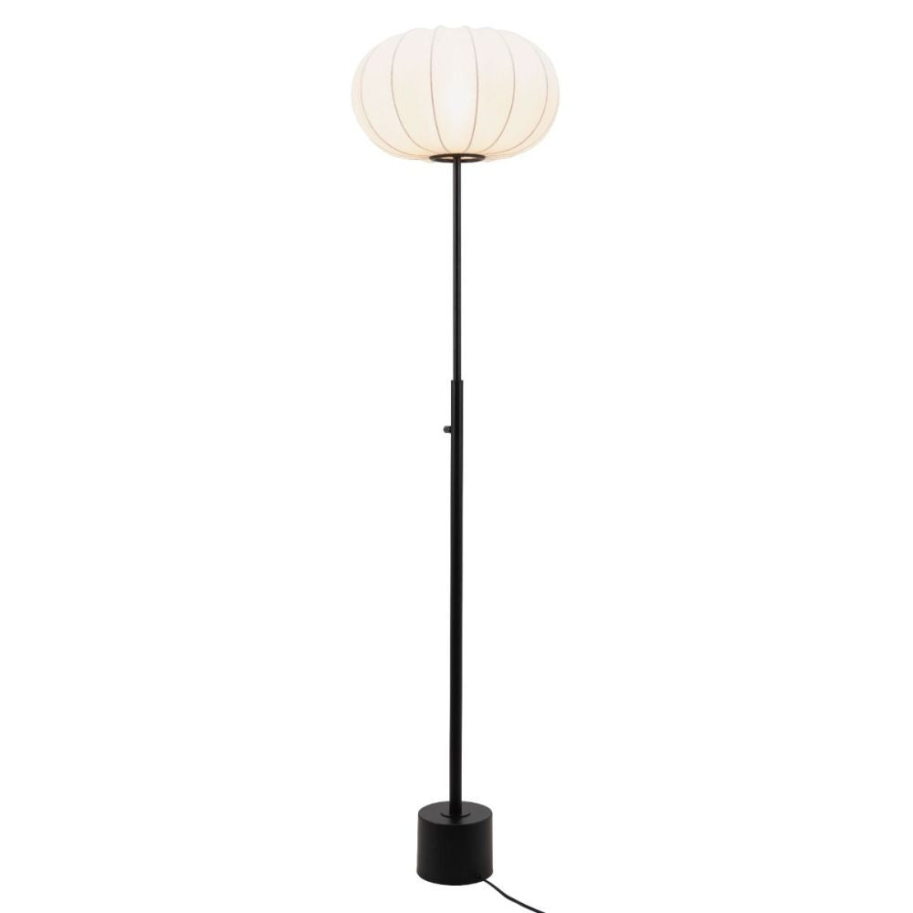 LAMP ZUO WISTERIA | Floor Lamp | Beige | Black | White | Powder Coated Steel | Inside | Room Waiting Room Bedroom Decorative Home Interior Decoration Lamp Ilumination Modern Light Kitchen