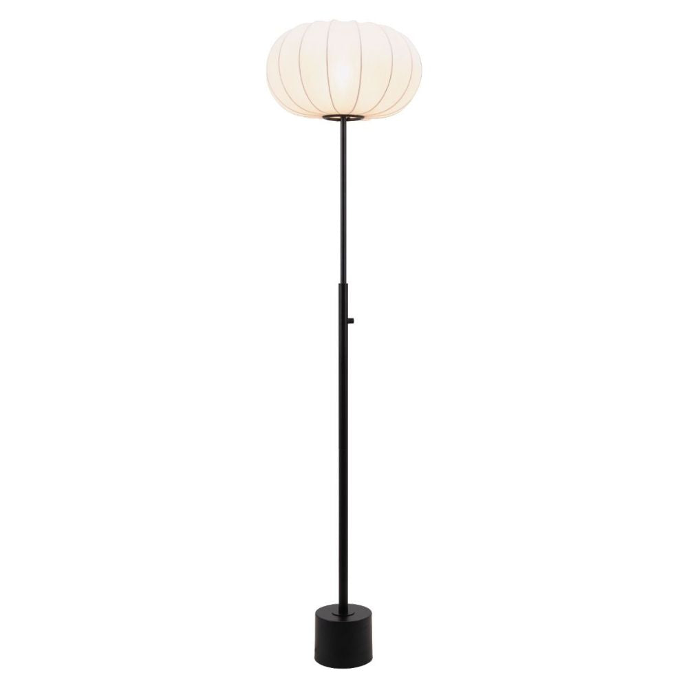 LAMP ZUO WISTERIA | Floor Lamp | Beige | Black | White | Powder Coated Steel | Inside | Room Waiting Room Bedroom Decorative Home Interior Decoration Lamp Ilumination Modern Light Kitchen