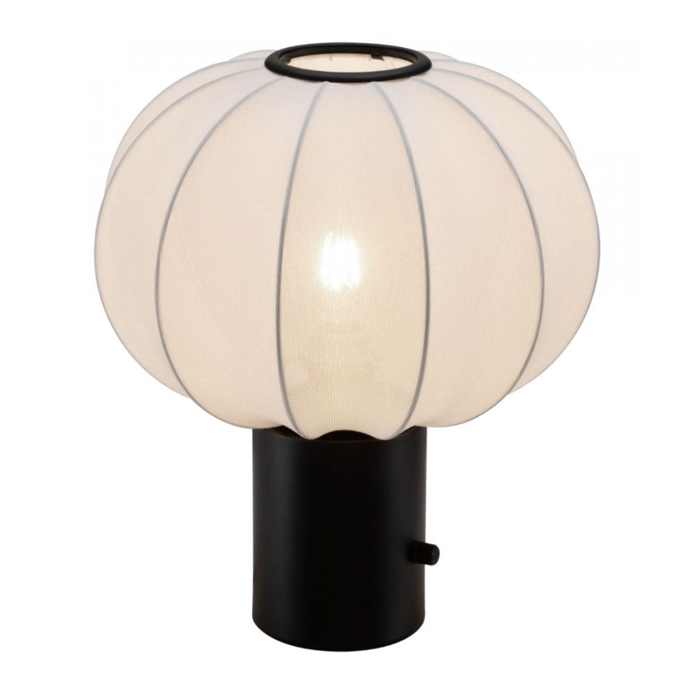 LAMP ZUO WISTERIA | Table Lamp | Beige | Black | White | Powder Coated Steel | Inside | Room Waiting Room Bedroom Decorative Home Interior Decoration Lamp Ilumination Modern Light Kitchen