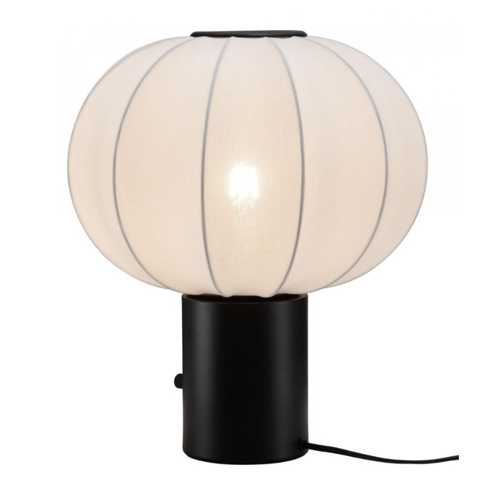 LAMP ZUO WISTERIA | Table Lamp | Beige | Black | White | Powder Coated Steel | Inside | Room Waiting Room Bedroom Decorative Home Interior Decoration Lamp Ilumination Modern Light Kitchen