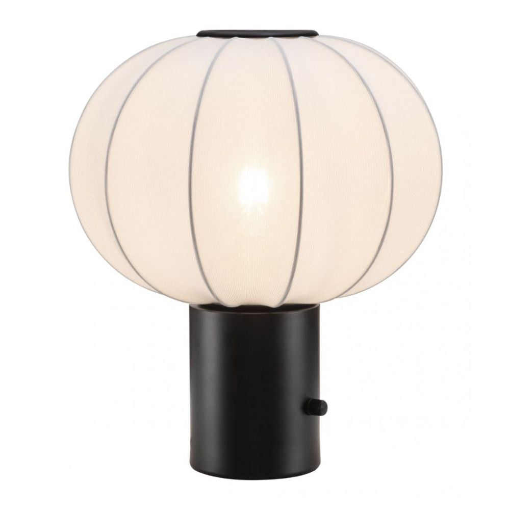 LAMP ZUO WISTERIA | Table Lamp | Beige | Black | White | Powder Coated Steel | Inside | Room Waiting Room Bedroom Decorative Home Interior Decoration Lamp Ilumination Modern Light Kitchen