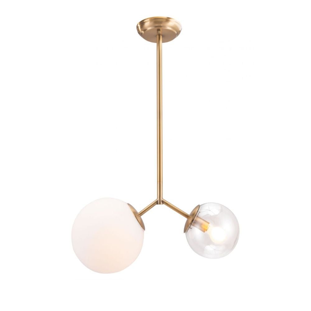 LAMP ZUO CONSTANCE | Ceiling Light for Dining Room | Various Colors | Steel Frosted Transparent Glass | Inside Bedroom Waiting Room Decorative Room Home Interior Decorative Lamp Lighting Floor Lamp Modern Lamp Light Kitchen Living Room Bedroom