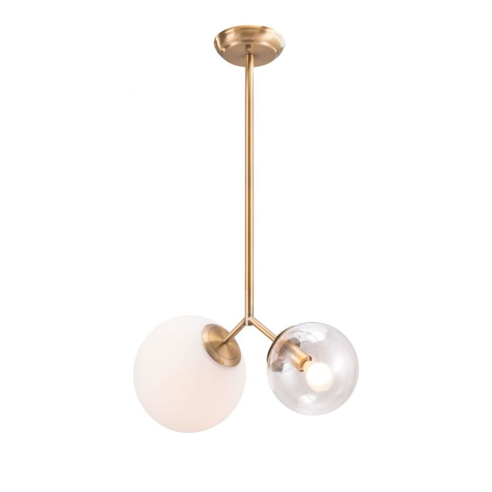 LAMP ZUO CONSTANCE | Ceiling Light for Dining Room | Various Colors | Steel Frosted Transparent Glass | Inside Bedroom Waiting Room Decorative Room Home Interior Decorative Lamp Lighting Floor Lamp Modern Lamp Light Kitchen Living Room Bedroom