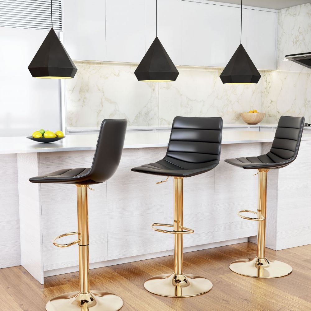 LAMP ZUO FORECAST | Ceiling Lamp for Living Room Dining Room | Black | Powder-Coated Steel | Inside Bedroom Waiting Room Decorative Room Home Interior Decorative Lamp Lighting Floor Lamp Modern Lamp Light Kitchen Living Room Bedroom Set