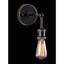 LAMP ZUO MISERITE WALL | Wall Lamp for Restaurant Home | Steampunk Industrial Design | Painted Steel | Inside Bedroom Waiting Room Decorative Room Home Interior Decorative Lamp Lighting Floor Lamp Modern Lamp Light Kitchen Living Room Bedroom