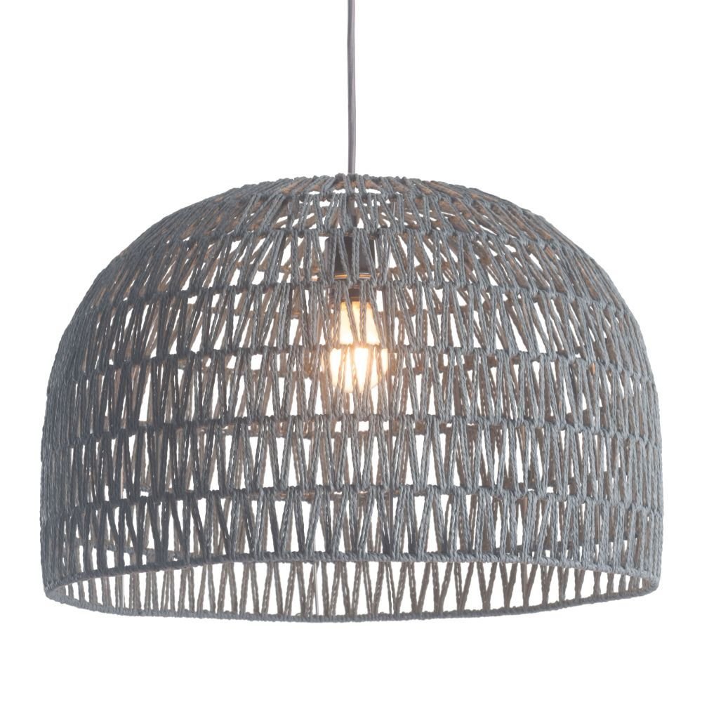 LAMP ZUO PARADISE | Ceiling Light for Dining Room Restaurant Spa | Gray | Powder-Coated Steel Paper | Inside Bedroom Waiting Room Decorative Room Home Interior Decorative Lamp Lighting Floor Lamp Modern Lamp Light Kitchen Living Room Bedroom