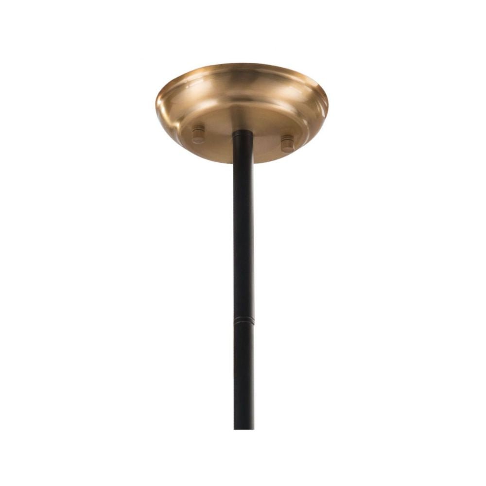 LAMP ZUO RICHIZA | Ceiling Light for Dining Room | Black | Steel Frosted Glass | Inside Bedroom Waiting Room Decorative Room Home Interior Decorative Lamp Lighting Floor Lamp Modern Lamp Light Kitchen Living Room Bedroom