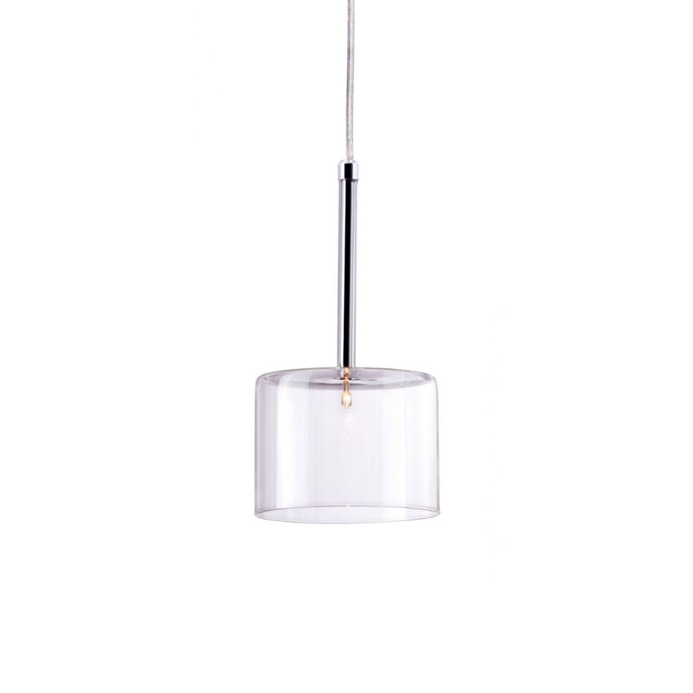 LAMP ZUO STORM | Ceiling lamp for room | Transparent Glass | Chromed steel | Inside Bedroom Waiting Room Decorative Room Home Interior Decorative Lamp Lighting Floor Lamp Modern Lamp Light Kitchen Living Room Bedroom