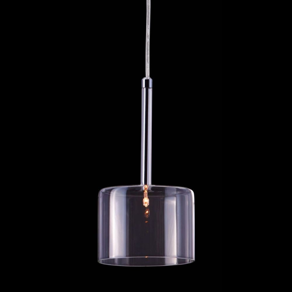 LAMP ZUO STORM | Ceiling lamp for room | Transparent Glass | Chromed steel | Inside Bedroom Waiting Room Decorative Room Home Interior Decorative Lamp Lighting Floor Lamp Modern Lamp Light Kitchen Living Room Bedroom