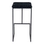 STOOL ZUO ELEMENT 101457 | Counter Stool for Kitchen | Black | 100% Polyester | Fabric Velvet | Inside | Bar Restaurant Cafetería Food Court Bar Breakfast Kitchen Bistro Space